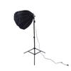 Photography Lights Kit with 85W Energy Saving Bulb and Remote Control for Live Streaming Portrait US Plug