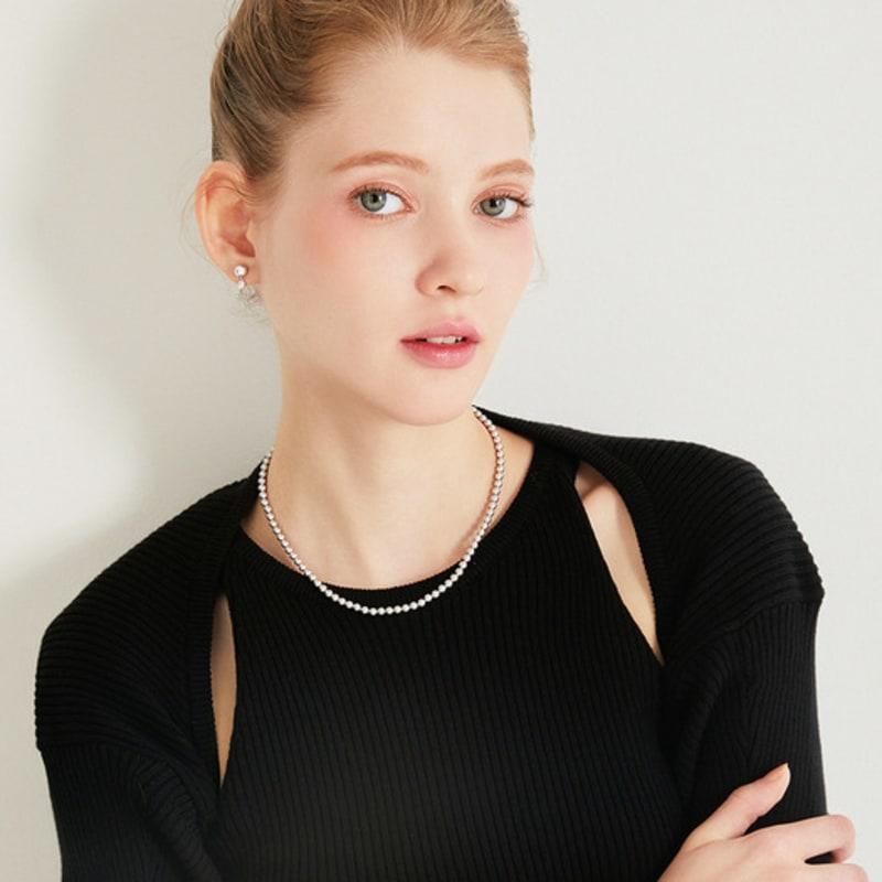 

J.ESTINA PERLINA Сатиновая резинка для волос (JAP1HS3BF816ZZ000) single type