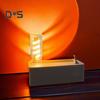 Creative Magnetic Flippable Table Lamp Soft Glow Flicker Free Durable Structure Compact Size Adjustable Brightness Rechargeable LED Lamp