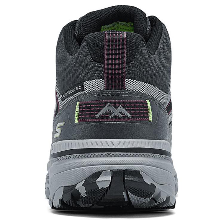 Skechers Go Run Trail Comfortable Mid-Top Lifestyle Casual Shoes Men sneaker Gray Black 220759C-GRY