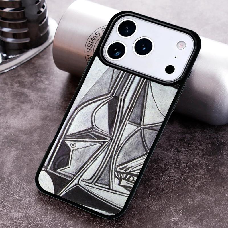 Guernica Picasso Classic Art Phone Case for iPhone 17 16 15 Pro Max Air 14 13 12 11 Plus Shockproof Cover