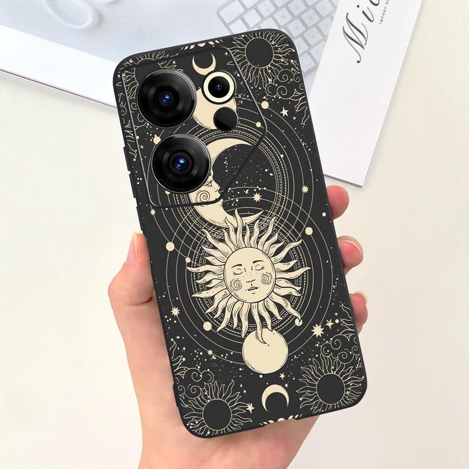 Phone Cover For Tecno Camon 20 Pro 4G 5G Case Soft Silicone Love Heart Jelly Capa For Tecno Camon 20 Premier 20Pro Camon20 Funda