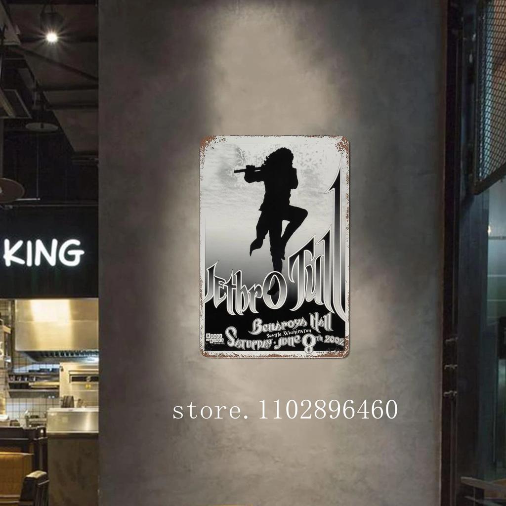 Jethro Tull Metal Plaques & Signs wall decor Vintage Tin Signs Captain Metal Poster Decor for Bar Pub Club Wall Decoration