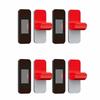 4 Set Stainless Steel Drawer Magnet Ultra-Thin Cabinet Catch Easy To Install Drawer Closer  Bathroom