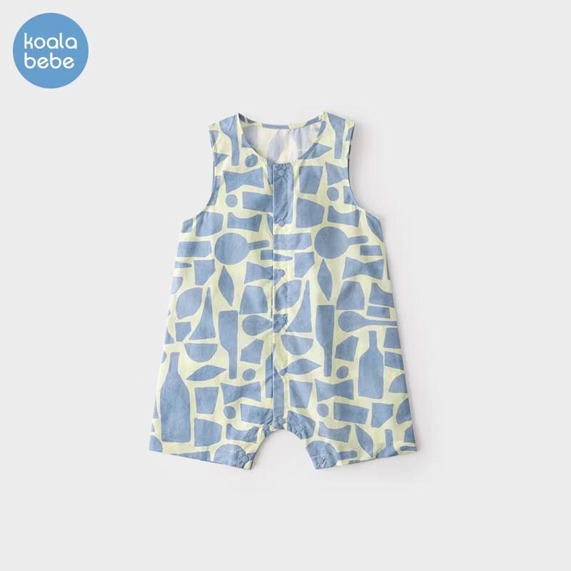 Unisex Baby Summer Sleeveless Romper