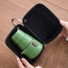 Jingxun Travel Tea Set with 1 Pot and 2 Cups