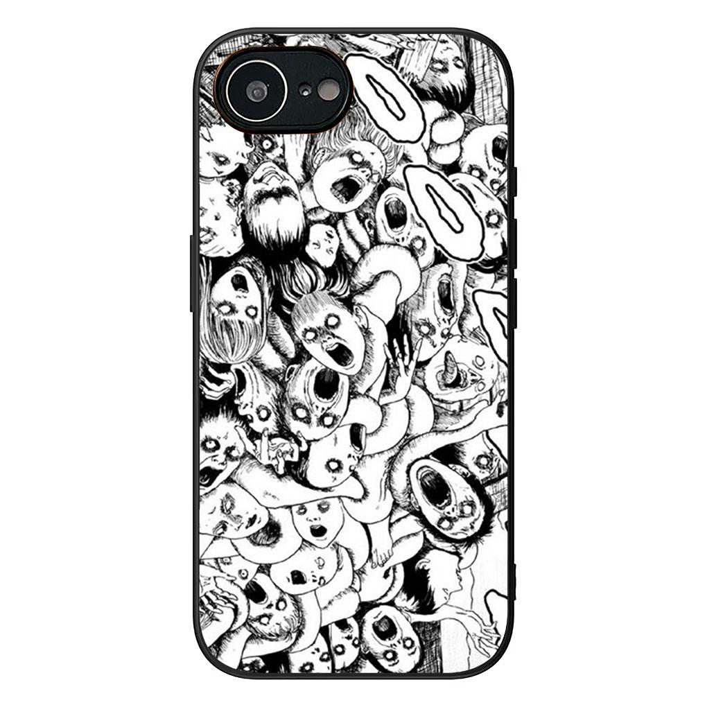 Soft Cover for Samsung Galaxy S25 S24 S23 FE Plus Ultra S7 Edge A16 A15 5G s25+ Coque Phone Case Junji Tomie Ito Collections
