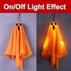 2/1pcs Halloween LED Glowing Ghost Hanging Lights, Horror Haunted House Props, Waterproof Indoor Outdoor Ornaments, Bar Home Party Decoration Supplies