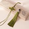 Handmade Chinese Knot Tassel Gourd Charm - DIY Car Hanging Ornament & Musical Instrument Accent