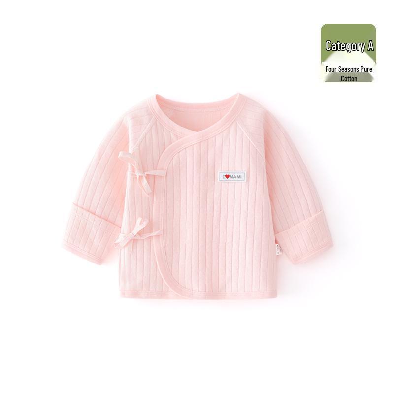 Top in Cotone con Laccetti Anti-Graffio per Neonato (0-3 mesi)