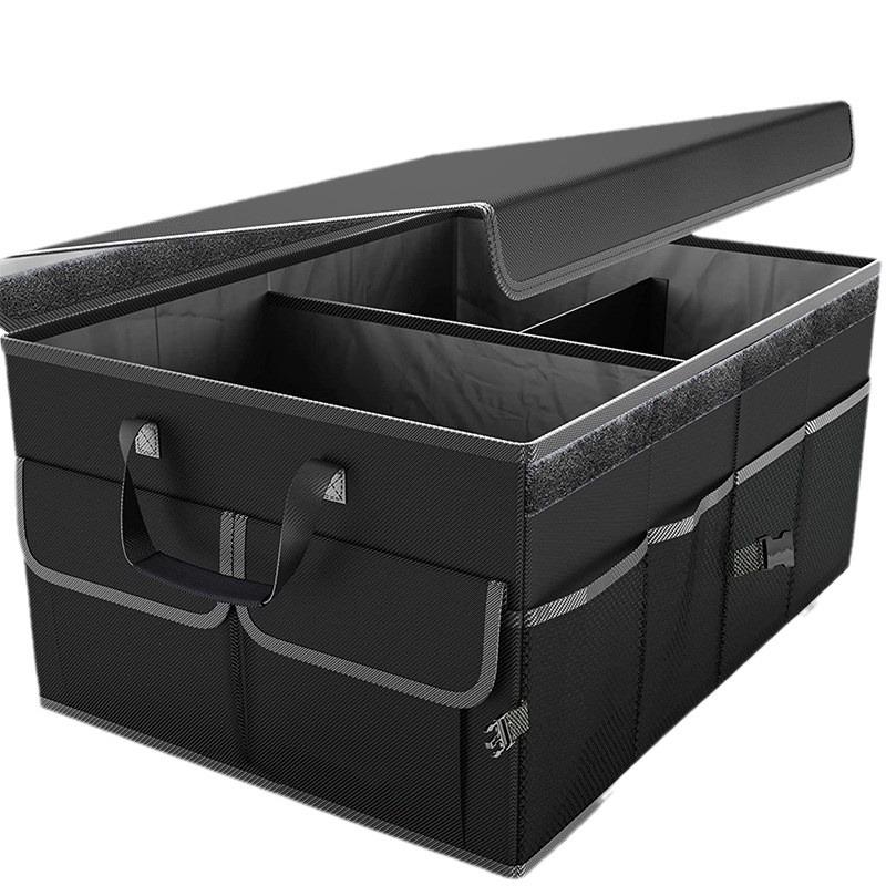Car Trunk Storage Box Vehicle Storage Container Large-Capacity Foldable Car Rear Organizer Customizable чёрный 16170₽
