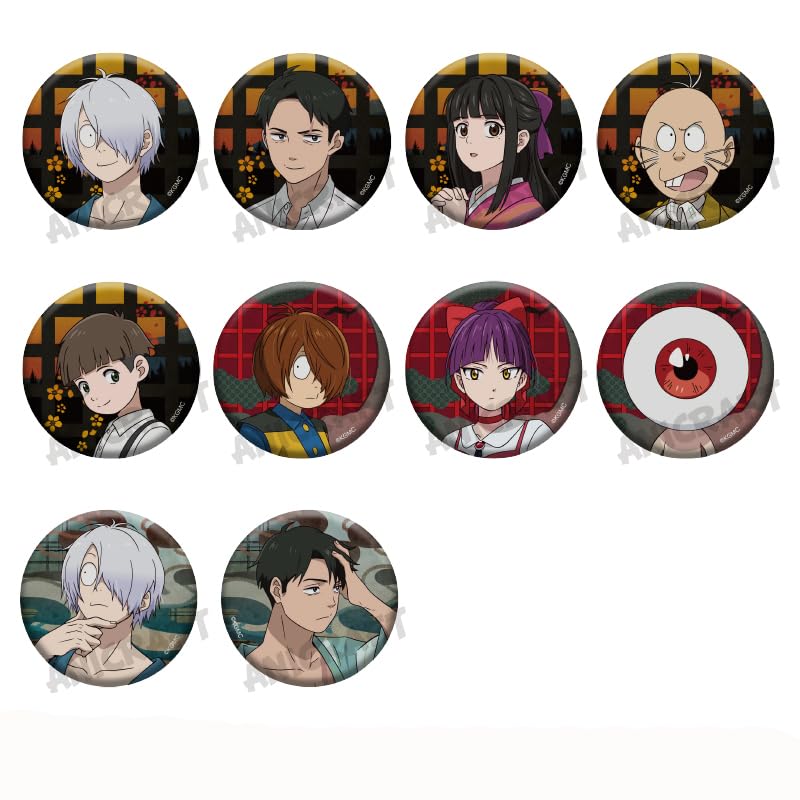 

Movie GeGeGe no Trading Can Badges Box of 10 “Kitaro’s Birth Mystery”