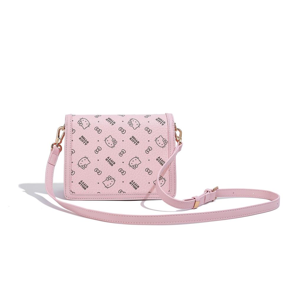 Geantă Crossbody Nouă Sanrio HelloKitty Hello Kitty PU, Geantă Pătrată Mică, Geantă de Umăr pentru Femei Roz SHHF41517