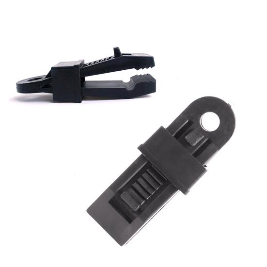 Outdoor Tent Awning Clip Windproof Solid Color Clamp PP Fixed Buckle Camping Accessories