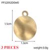 3PCS/LOT CARLIDANA Handmade Gold Plated Stainless Steel Charms, Sun Star Flower Butterfly Pendants for Bracelet Necklace Making