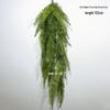 Artificial Spider Plant & Fern Hanging Decor - Trailing Green Vines for Wall & Ceiling