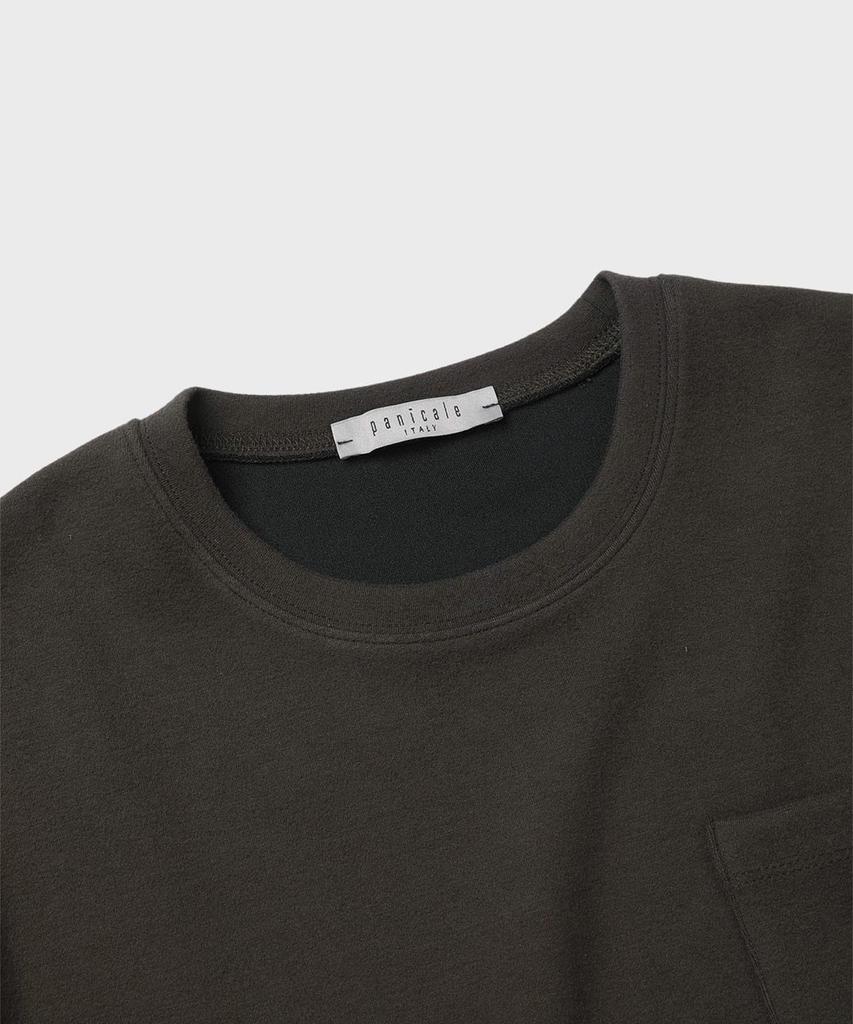 PANICALE Soft Touch Pocket Round T-Shirt [2 Colors]
