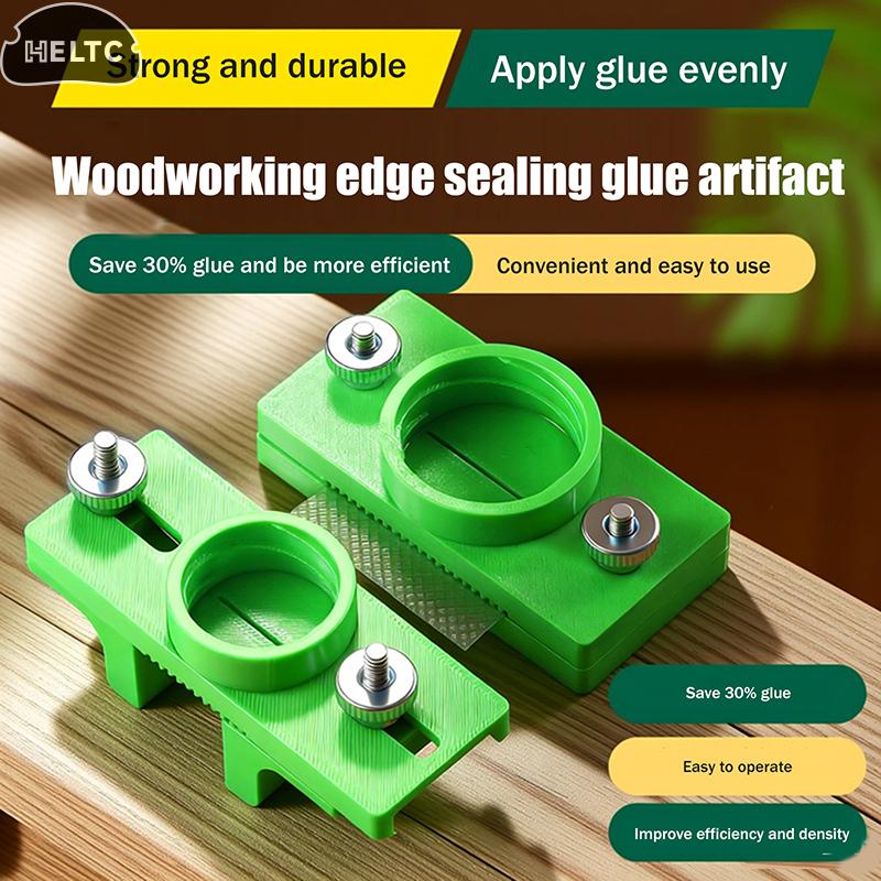 1/2pc Woodworking Edge Banding Glue ApplicatorToolWidth Adjustable Applicator Precision Adhesive Applicator Glue Spreading Tool