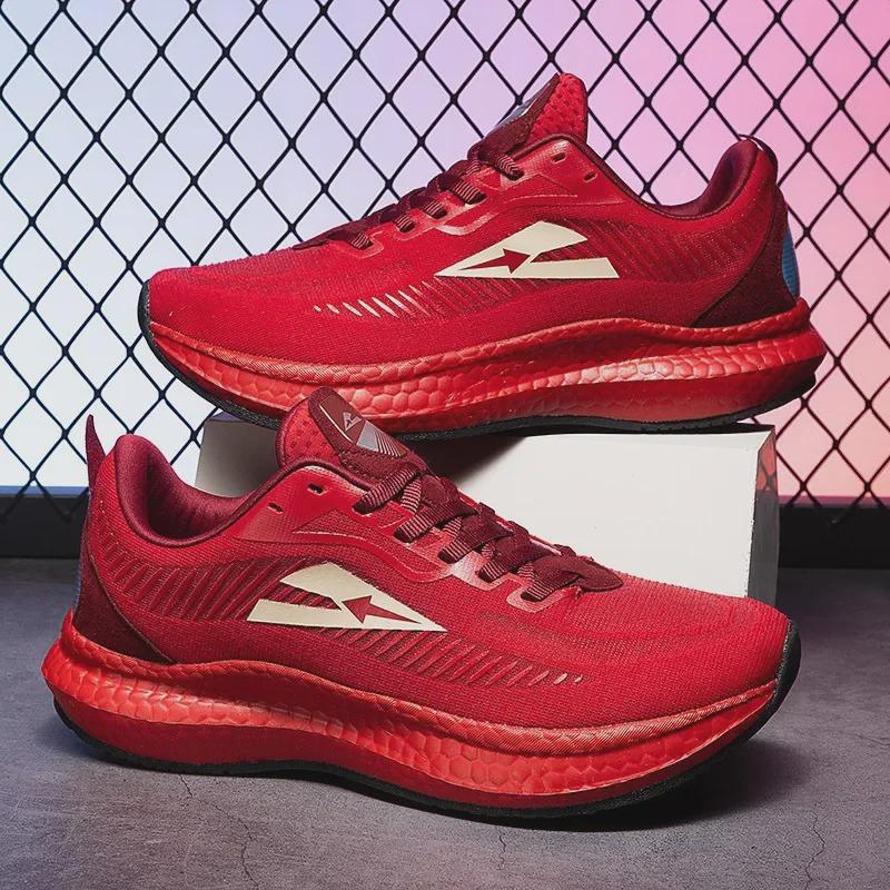 Men's 4E Wide Running Shoes with Enhanced Shock Absorption, Ultra-Lightweight, Breathable, Non-Slip, and Ultra-Soft for Summer