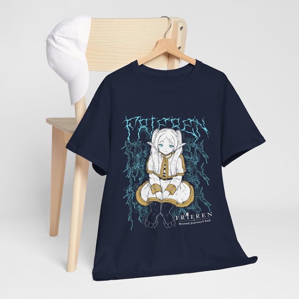 Frieren TShirt Beyond Journeys End Fern Stark Sleeve Unisex Shirt All Size M