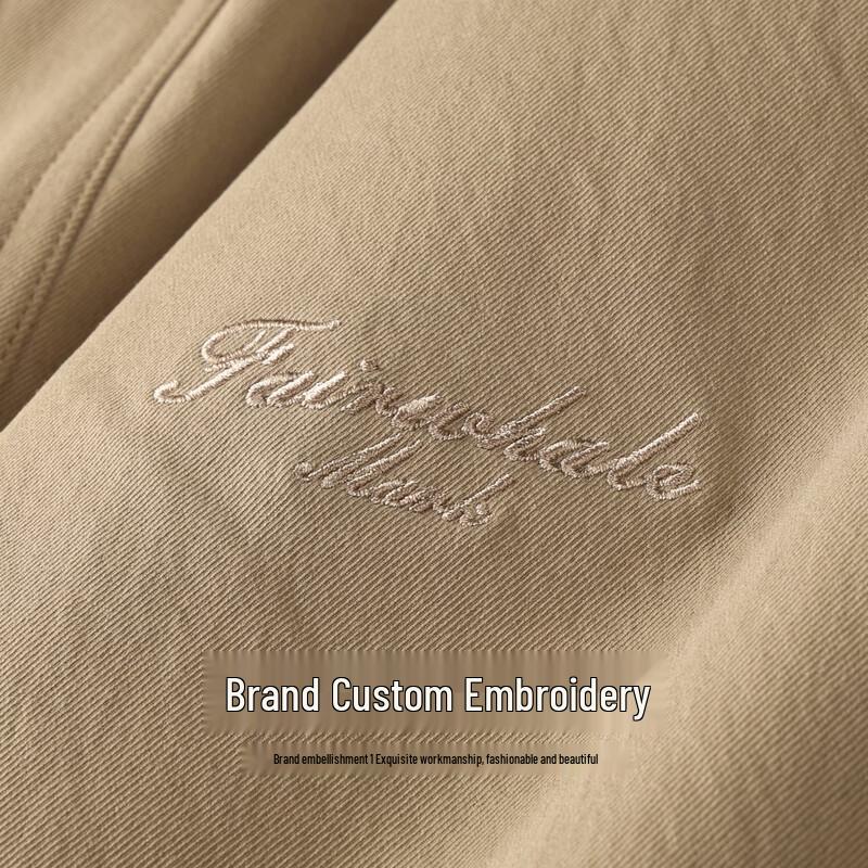 Mark Fairwhale Men's Retro Embroidered Lapel Workwear Jacket