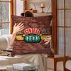 Classic Sitcom Series F-Friends Cushion Cover Inches Farmhouse Decor Home Throw Pillow Covers For Couch Decorations
