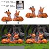 Japanese Style Resin Mini Deer Decor For Party And Holiday Celebrations