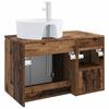 Bathroom Furniture Set 2 Pcs. Reclaimed Wood Engineered Wood