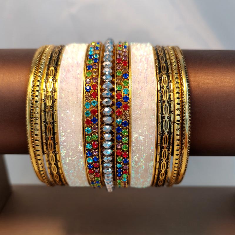 Exotic Indian Belly Dance Bangle Bracelet - Jewelry for Performers