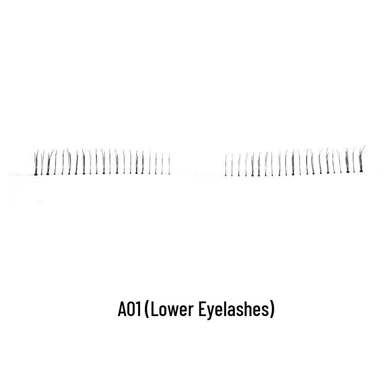 Ganzstreifen-Falsche Wimpern - A01, A02, A06, A07, H4, MC01, MT02, MC003 - Verschiedene Stile, Halbfertig.