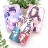 Anime Small Coin Wallet Women Girls Kawaii Cartoon Short Folding Money Bag Multilayer Card Holder Purse
