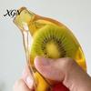 Tension Relief Toys Stress Banana Squeeze Toy, Clear Fake Sensory Improve Desk Gadgets Concentration & Relieve Tension, Soft Stretchy Fruit Fidget Toy