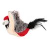 Pet Plush Toy Interactive Soft Flapping Bird Squeaky Cat Electric Plush Toy for Home Indoor
