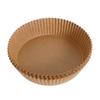 High Temperature Resistant Paper Trays For Air Fryers Oil Absorbing Paper Food Grade Silicone Paper Round Square Baking
