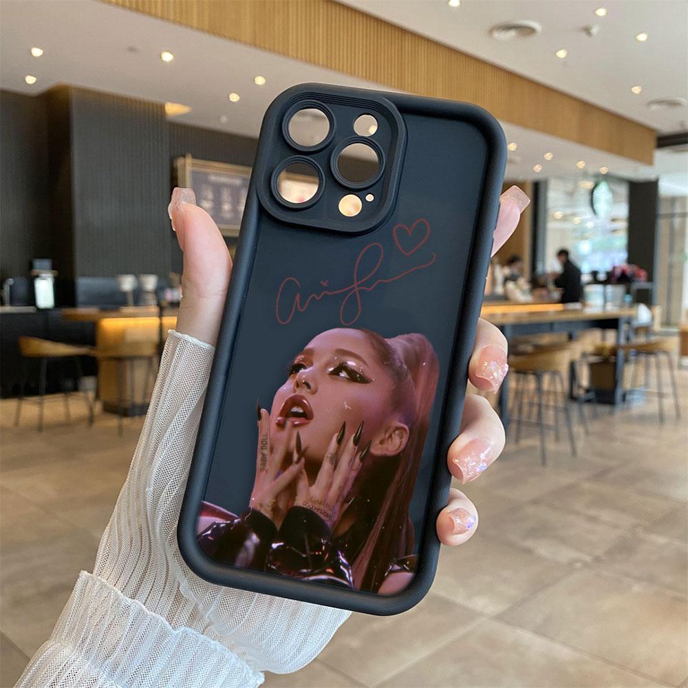 A-Ariana G-Grande Singer Phone Case For Oneplus 8T 9R 10R 11 12 13 13T 15 NORD ACE CE 2 3 4 5 6 LITE Case DIY Shell Funda Cover