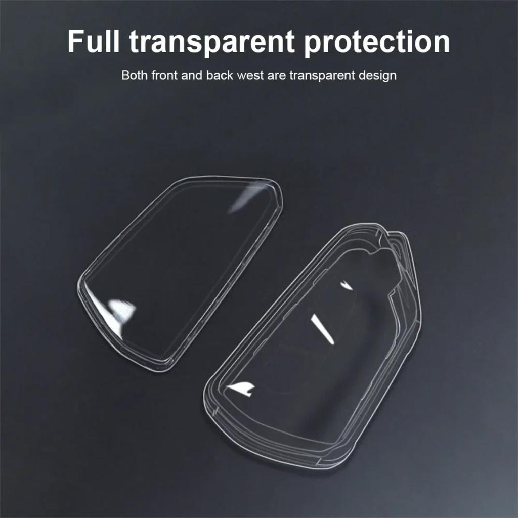 Soft TPU Car Transparent Key Case Remote Control Protect Cover For VW Volkswagen Golf 8 ID.3 ID.4 Skoda Octavia A8 MK4 MK8 GTI R