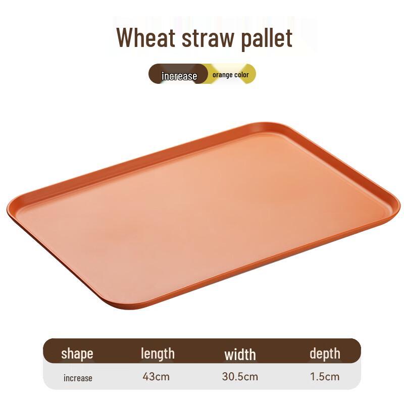 Nordic Rectangular Plastic Serving Tray