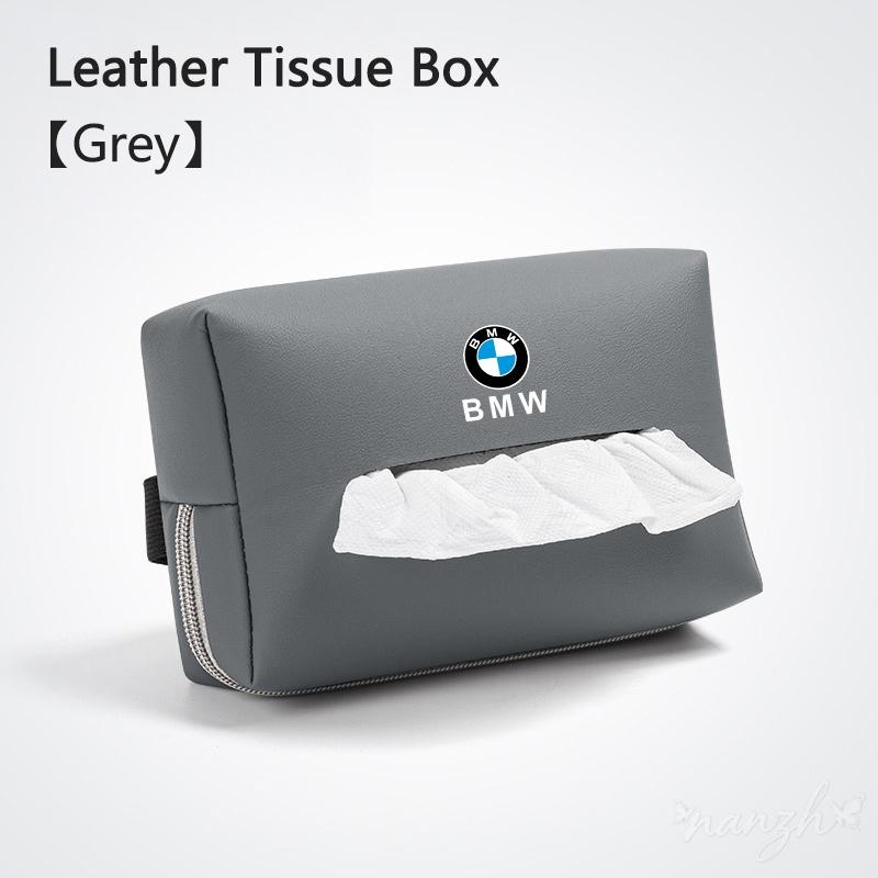 Car Tissue Organizer Bag Paper Towel Storage Box Accessories for Bmw 1 3 5 7 Series X1 X5 X6 X7 G30 G01 F15 G05 I3 M4 Keychain dncp5