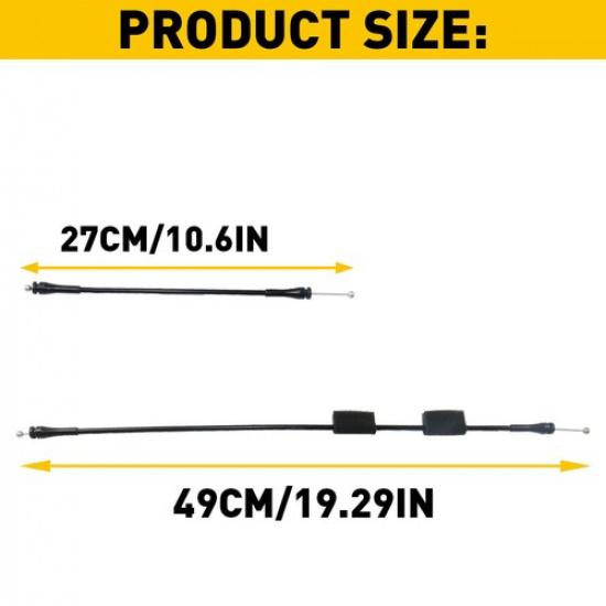 New Rear Right Side Cargo Door Fit Latch Cable&Rod 1992-2014 Ford E150 E250 E350