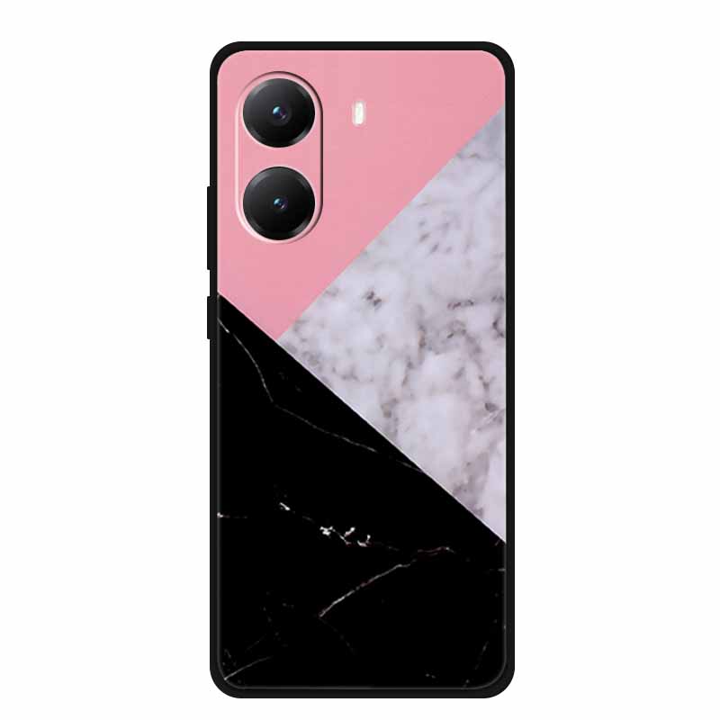 Funda For Poco X7 Pro Cases Marble Painted Silicone Back Cover for Poco X7 Pro Protective Shockproof Cool Capa Poco X7Pro Bumper