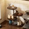 Large Capacity Cup Storage Rack Bamboo Seasoning Storage Rack Perfume Display Stand  for Kitchen
