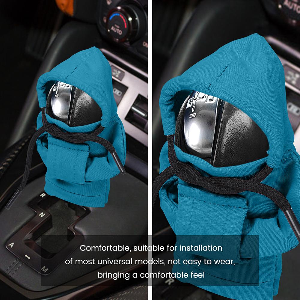 Car Shift Knob Hoodie Cover All Cotton 4.7in / 12cm Fashion Car Shifter Knob Cover For Manual And Automatic