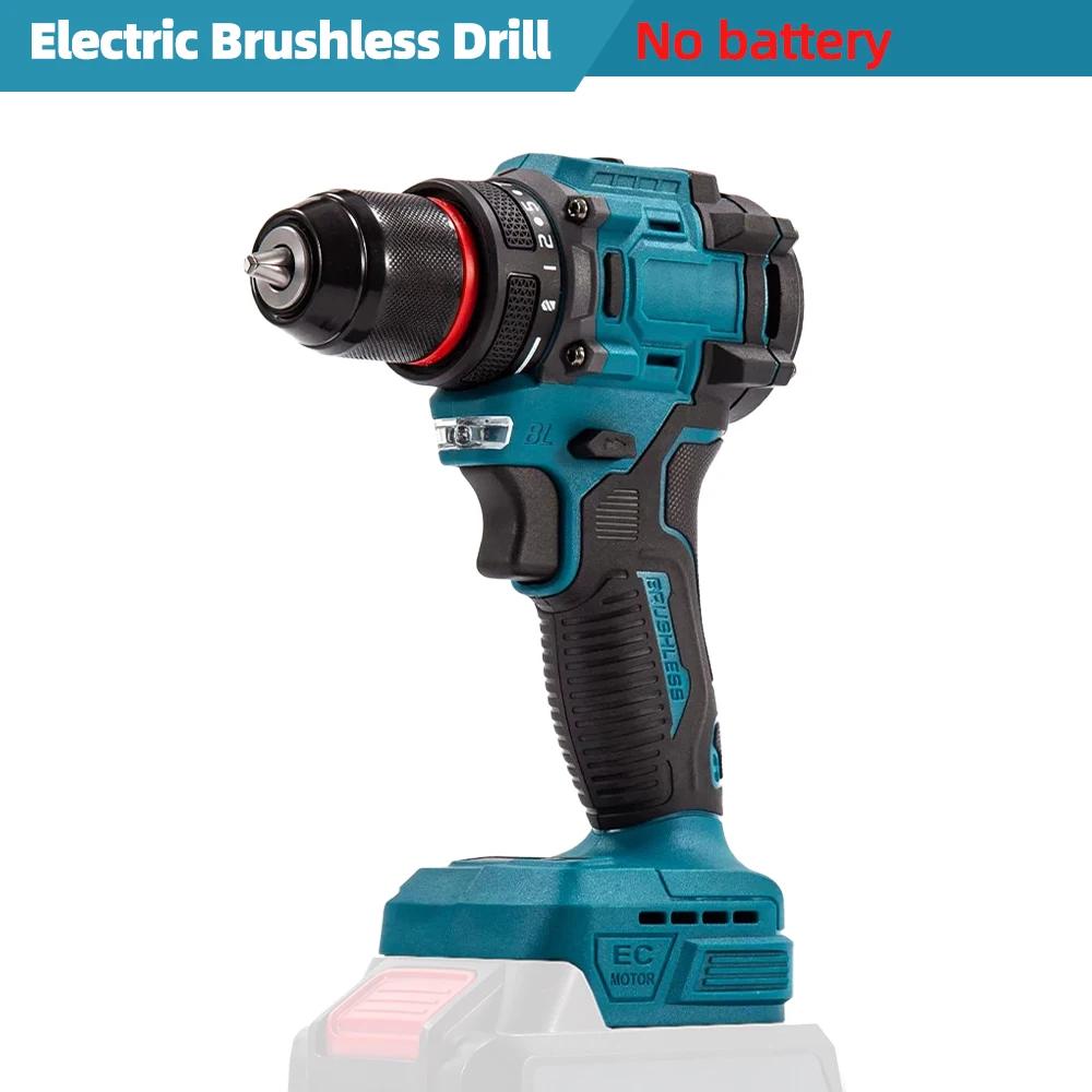 

223 Н.м бесщеточная электрическая дрель 2-скоростная самоблокирующаяся отвертка динамометрическая беспроводная электрическая отвертка для аккумулятора Makita