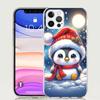 Christmas Penguin Phone Case for Apple iPhone 17 Air 16 15 Plus 14 + 13 Mini 12 11 Pro Max 7 8 SE 16Max Soft Shell Cover Coque 1
