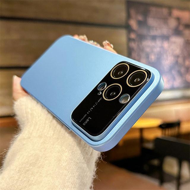 Wstrząsoodporny Ochraniacz Aparatu Etui na Telefon Dla Iphone 14 Pro Max 13 12 11 Pro Max 14plus Wstrząsoodporny Bumper Matowy Silikonowy Tylny Pokrowiec