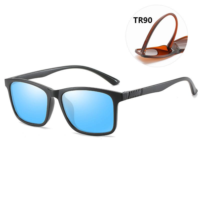 Light Weight Men Classic Polarized Sunglasses Popular UV400 Fishing Driving High Quality Hot Sale Square Sun Glasses Eyewear TR90 Delicate Jewelry