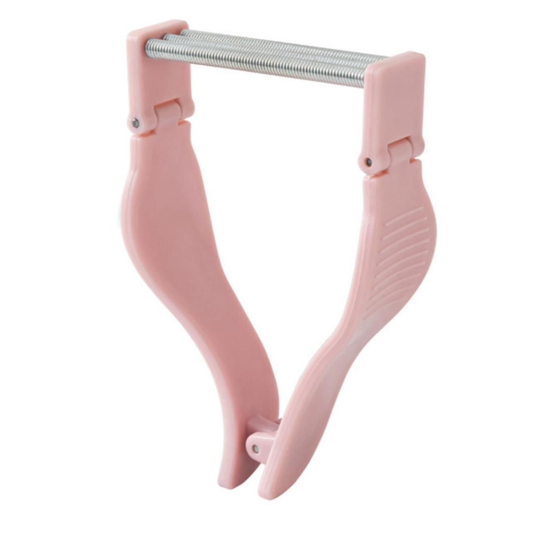 

1 шт. Розовый пружинный эпилятор для лица - Ролик из нержавеющей стали для губ и лица, Инструмент для удаления волос с бровей и усов розовый