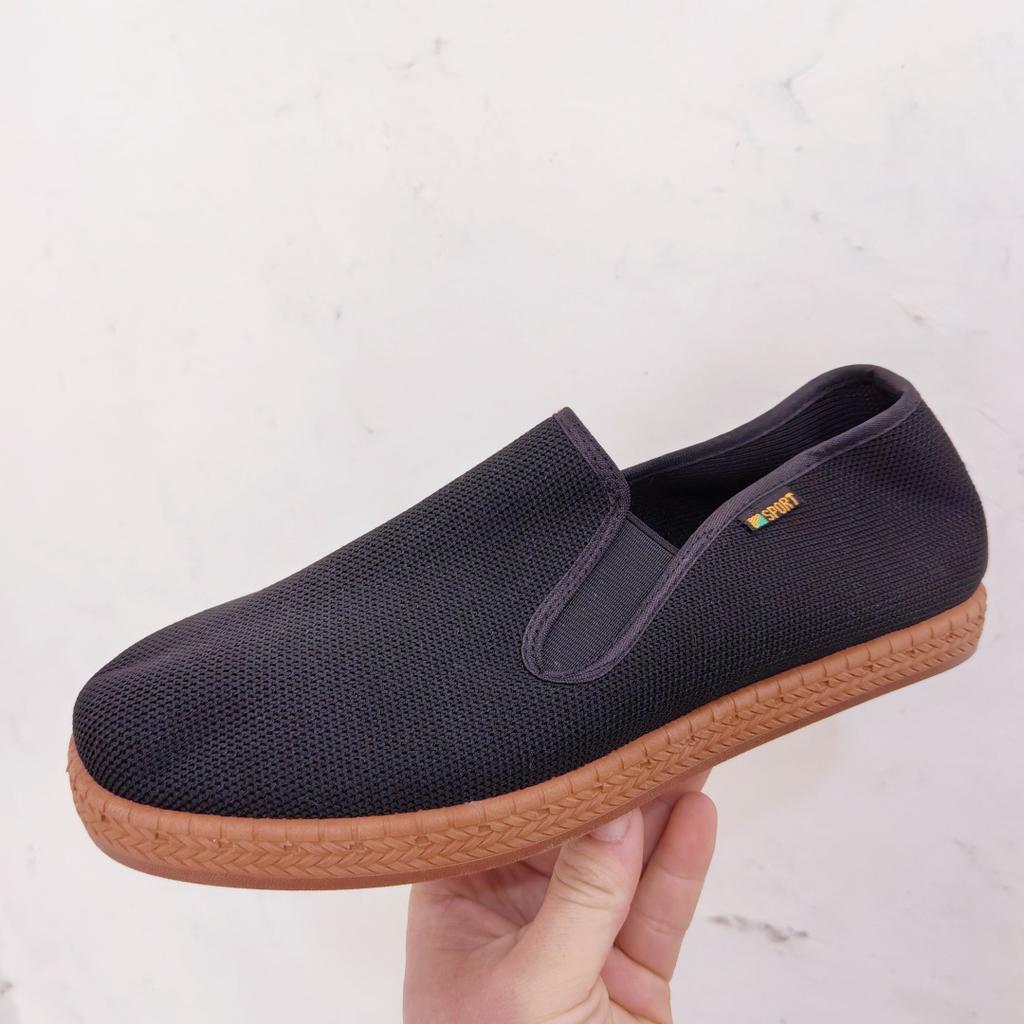 New cloth shoes men's breathable casual lightweight wear-resistant non-slip sweat-absorbing wormwood cloth shoes men's shoes