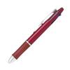 Pilot Doctor Grip 4+1 0.7mm 4-color ballpoint pen + 0.5mm mechanical pencil Bordeaux shaft Body size: 148x14.1mm/Slide lever type/26.3g
