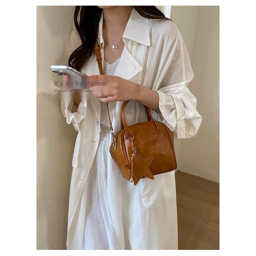 Xeie Thuk Crossbody Bag Women PU Adjustable Strap Daily Casual